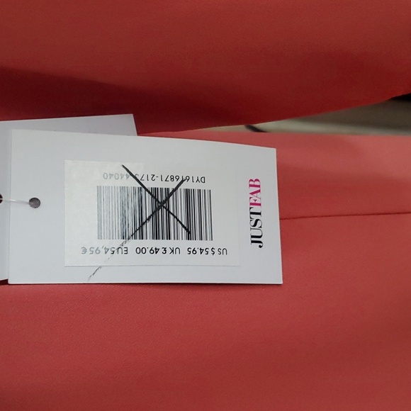 NWT JustFab Colorblock Women Large - Picture 5 of 6